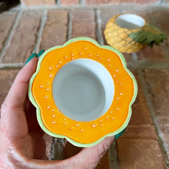 PartyLite Melon and Pineapple Votive Holders - Picture 3 of 7